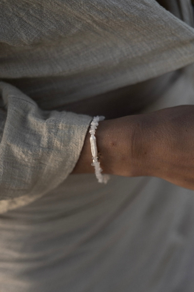 Armband aus Mondsteinen MOONLIGHT DREAM