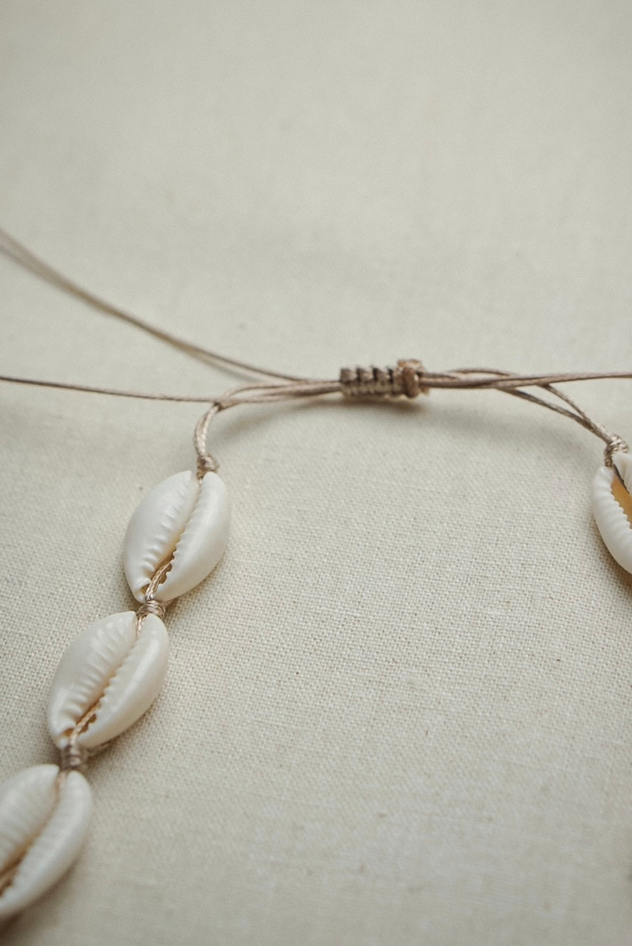 Kauri Muschel Kette/Choker TROPICAL DAYS - MoonGypsea