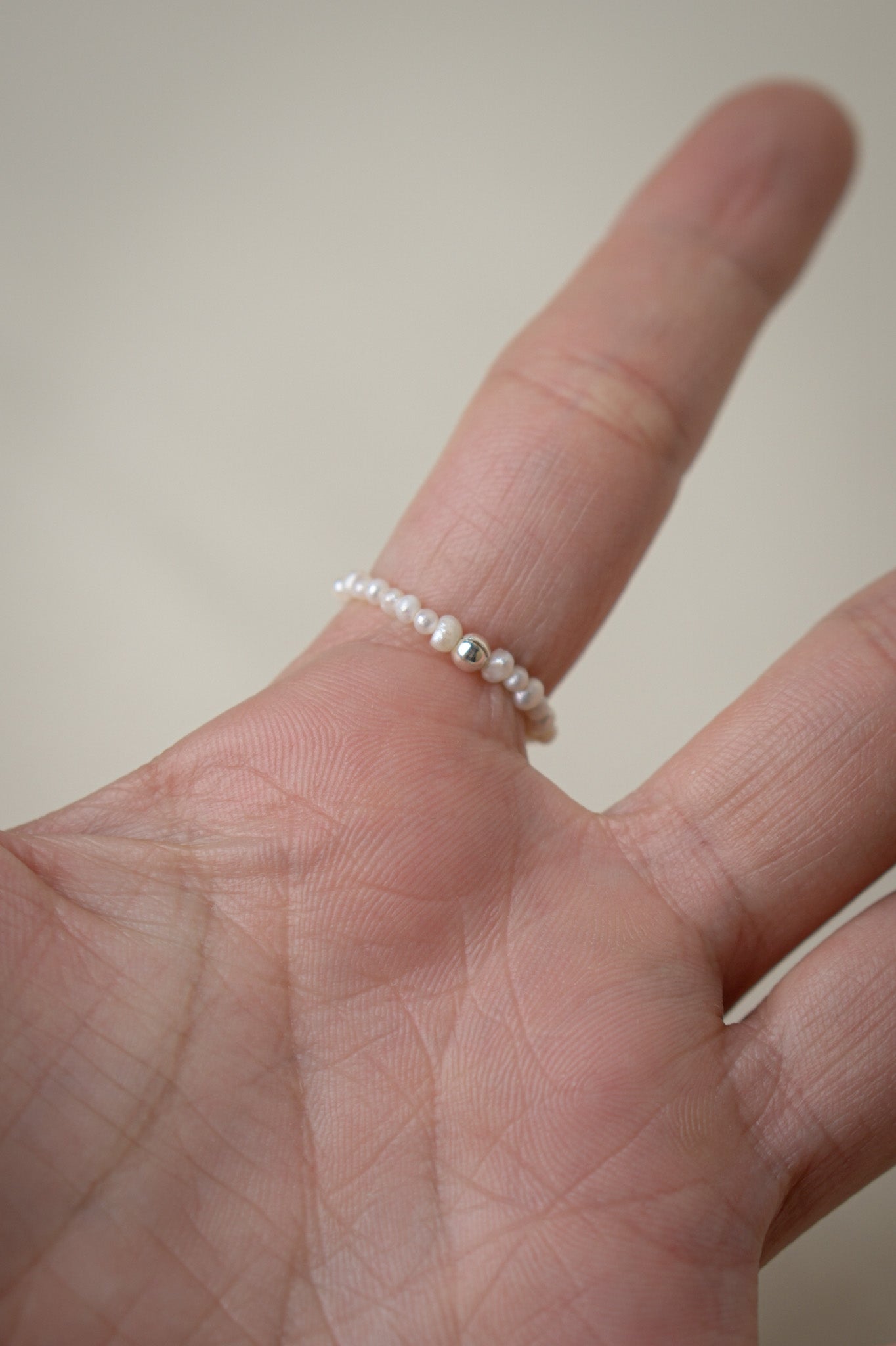 Ring aus Süßwasserperlen OYSTER BAY - MoonGypsea