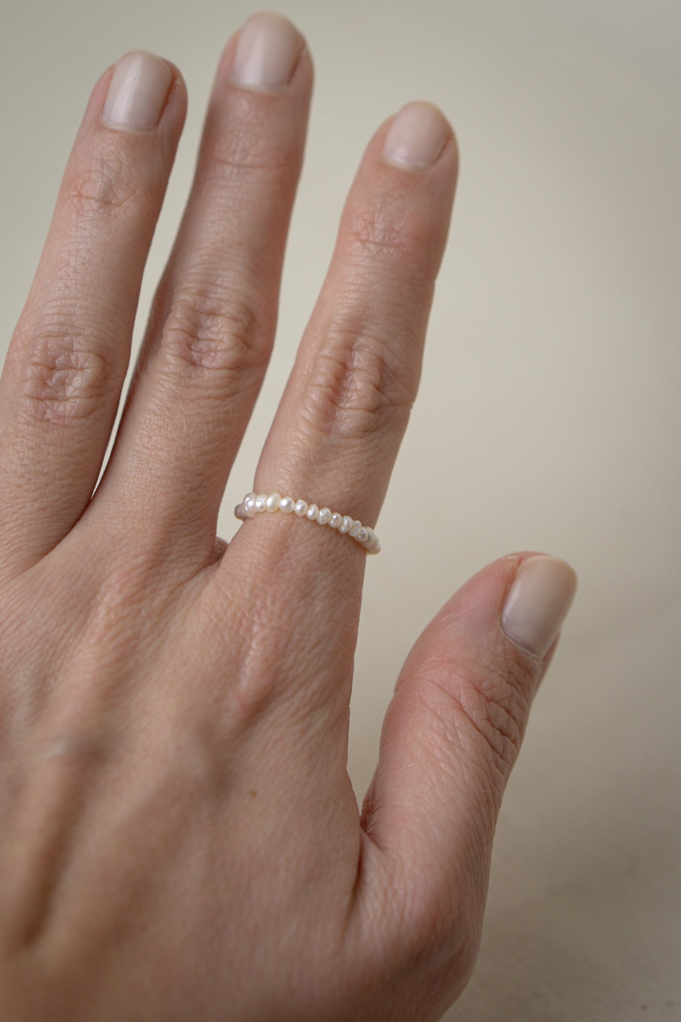 Ring aus Süßwasserperlen OYSTER BAY - MoonGypsea