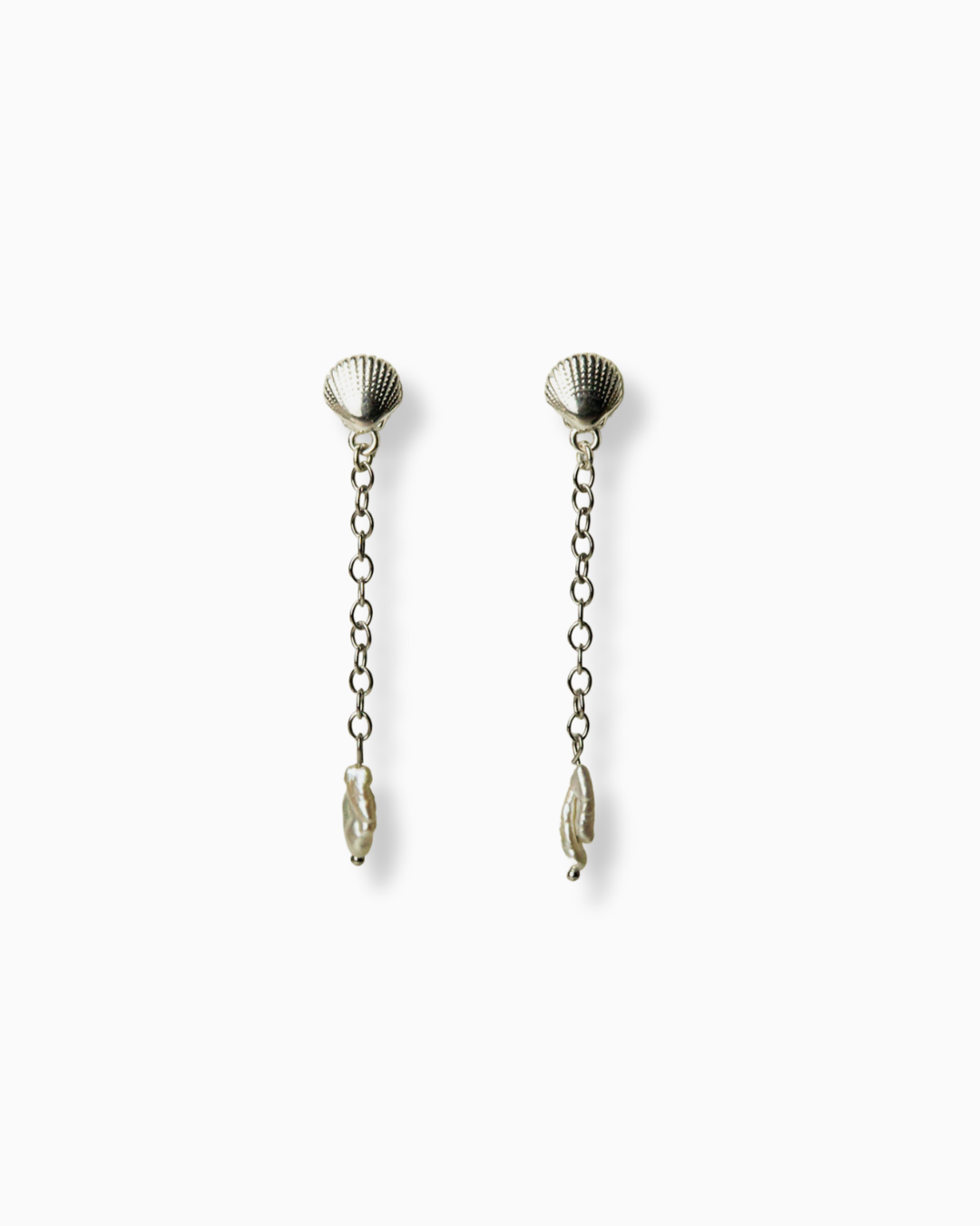 Freisteller Ohrstecker UNDERWATER LOVE silber