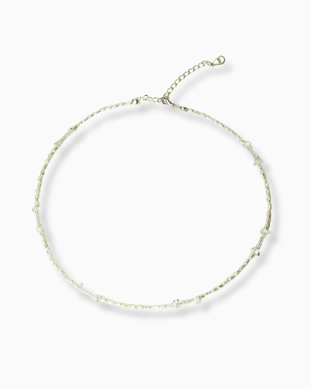 Freisteller Kette BLUE MOON in silber