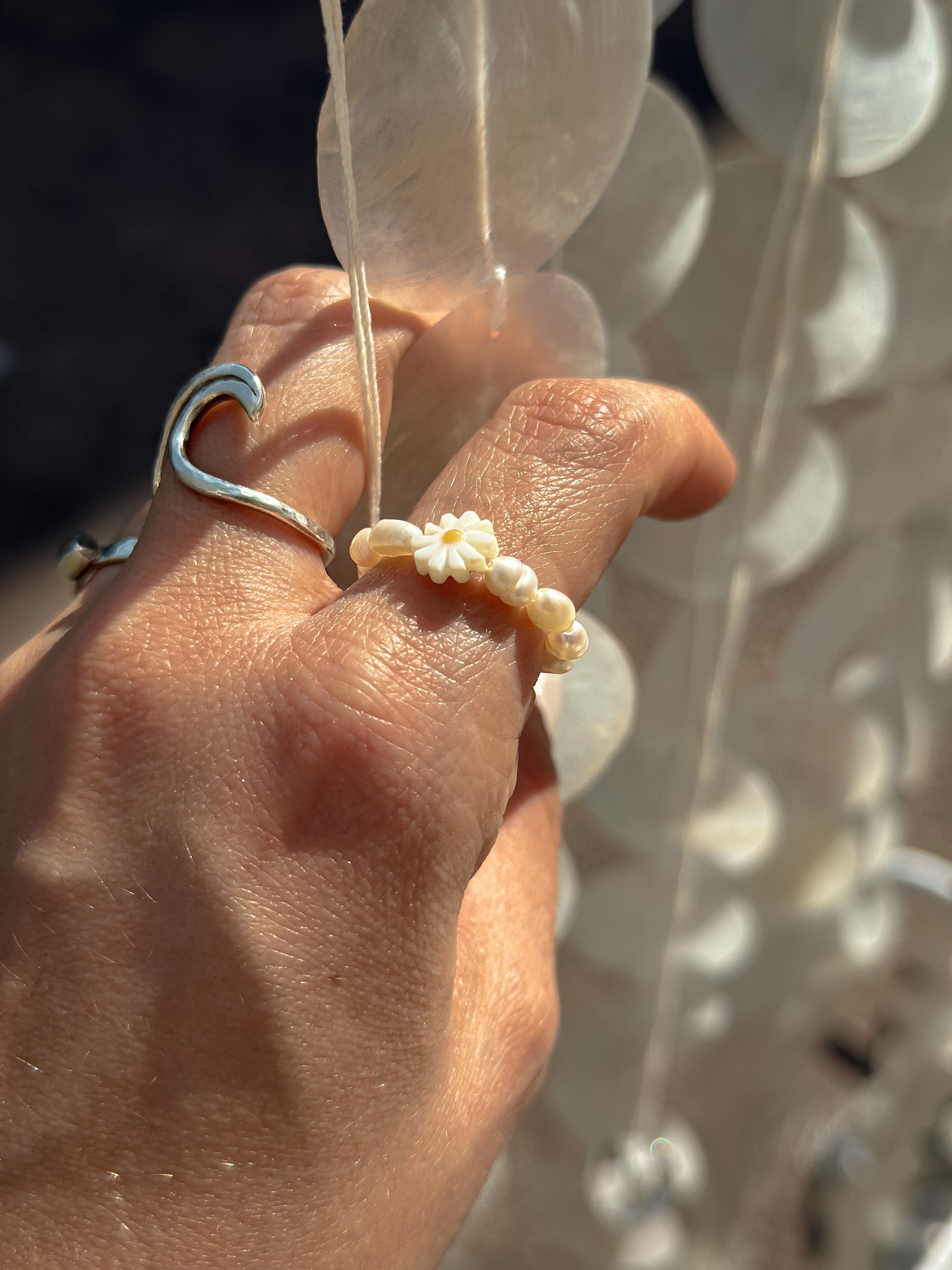 Perlenring LOVELY DAISY - MoonGypsea