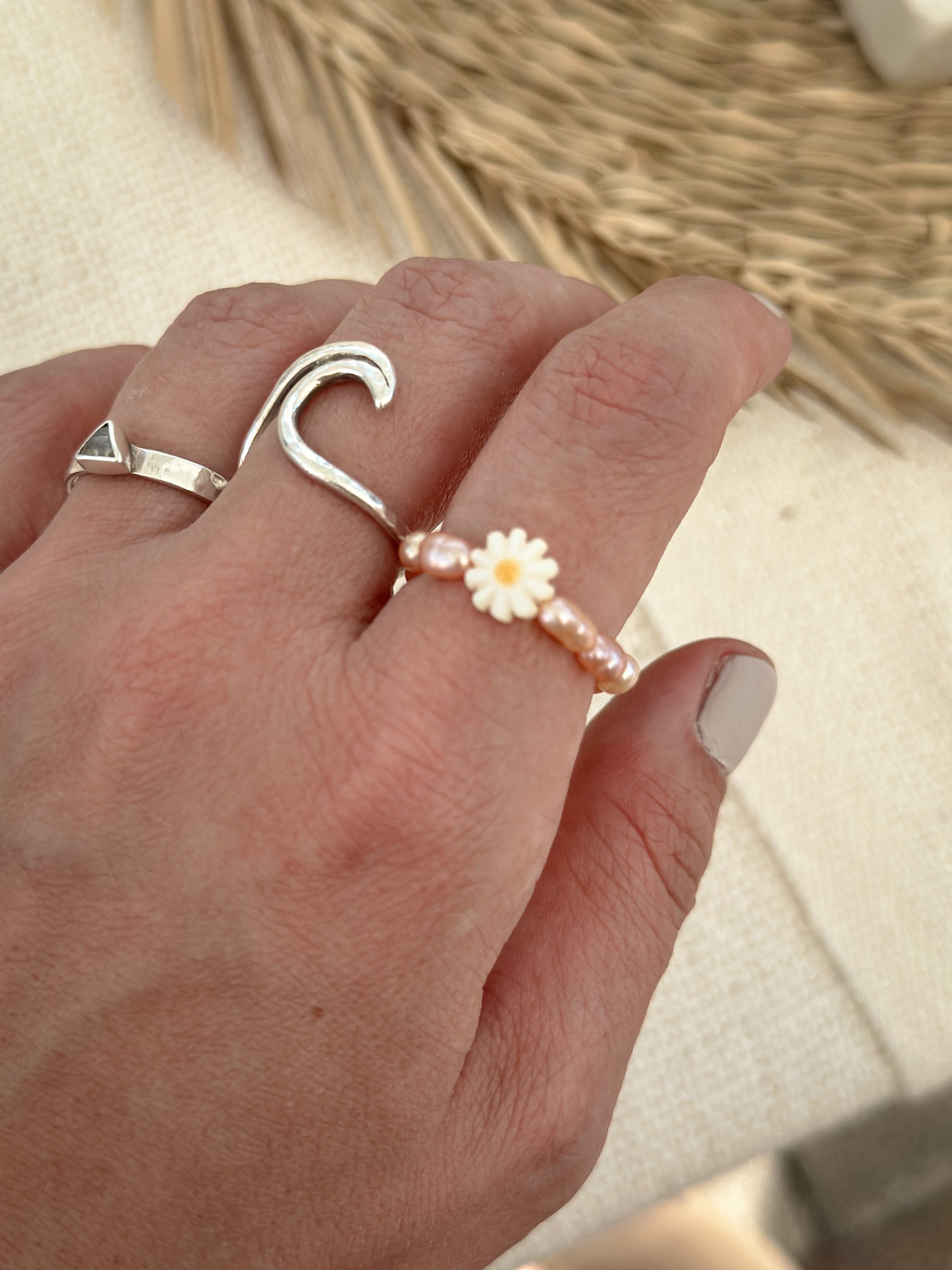 Perlenring LOVELY DAISY - MoonGypsea