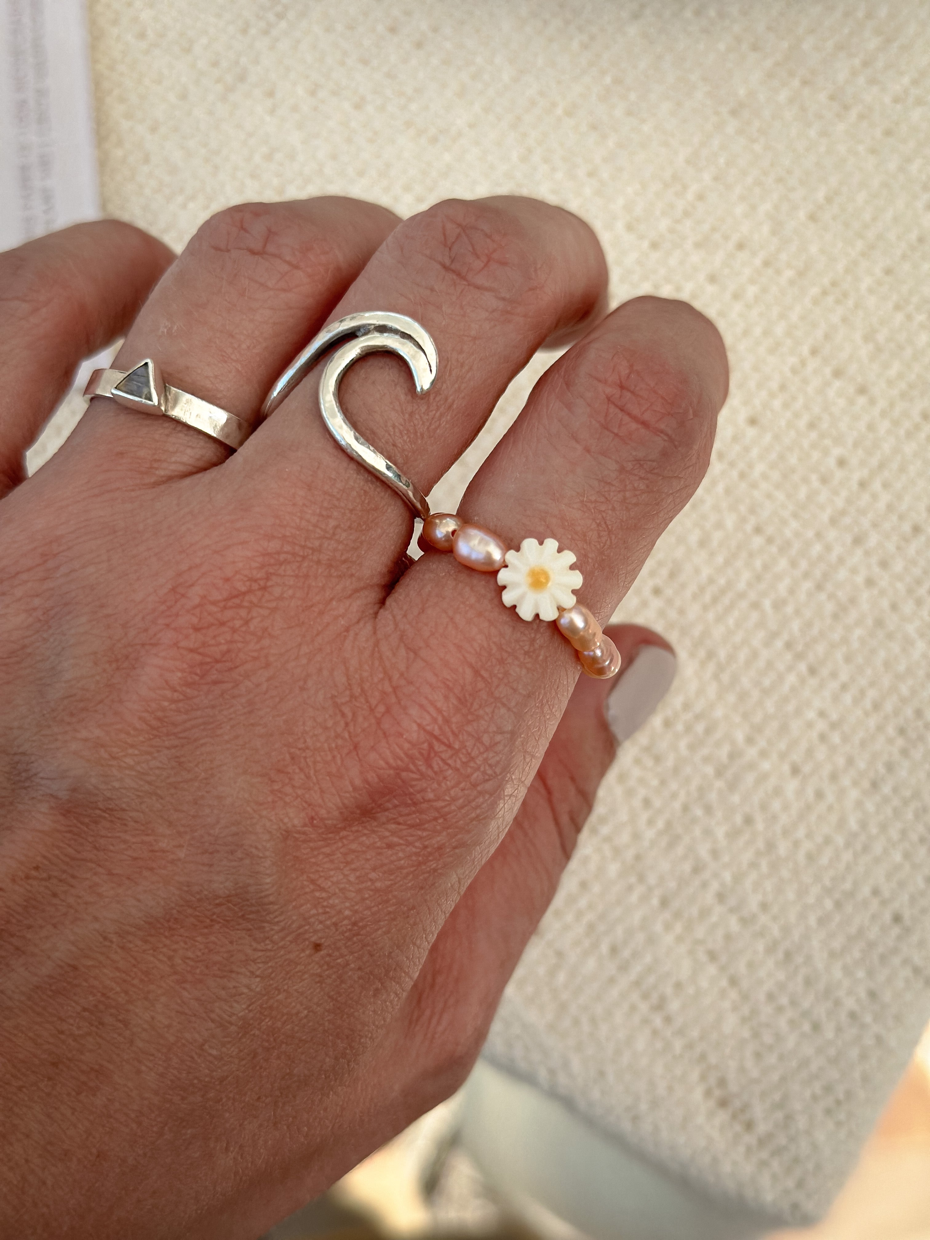 Perlenring LOVELY DAISY - MoonGypsea