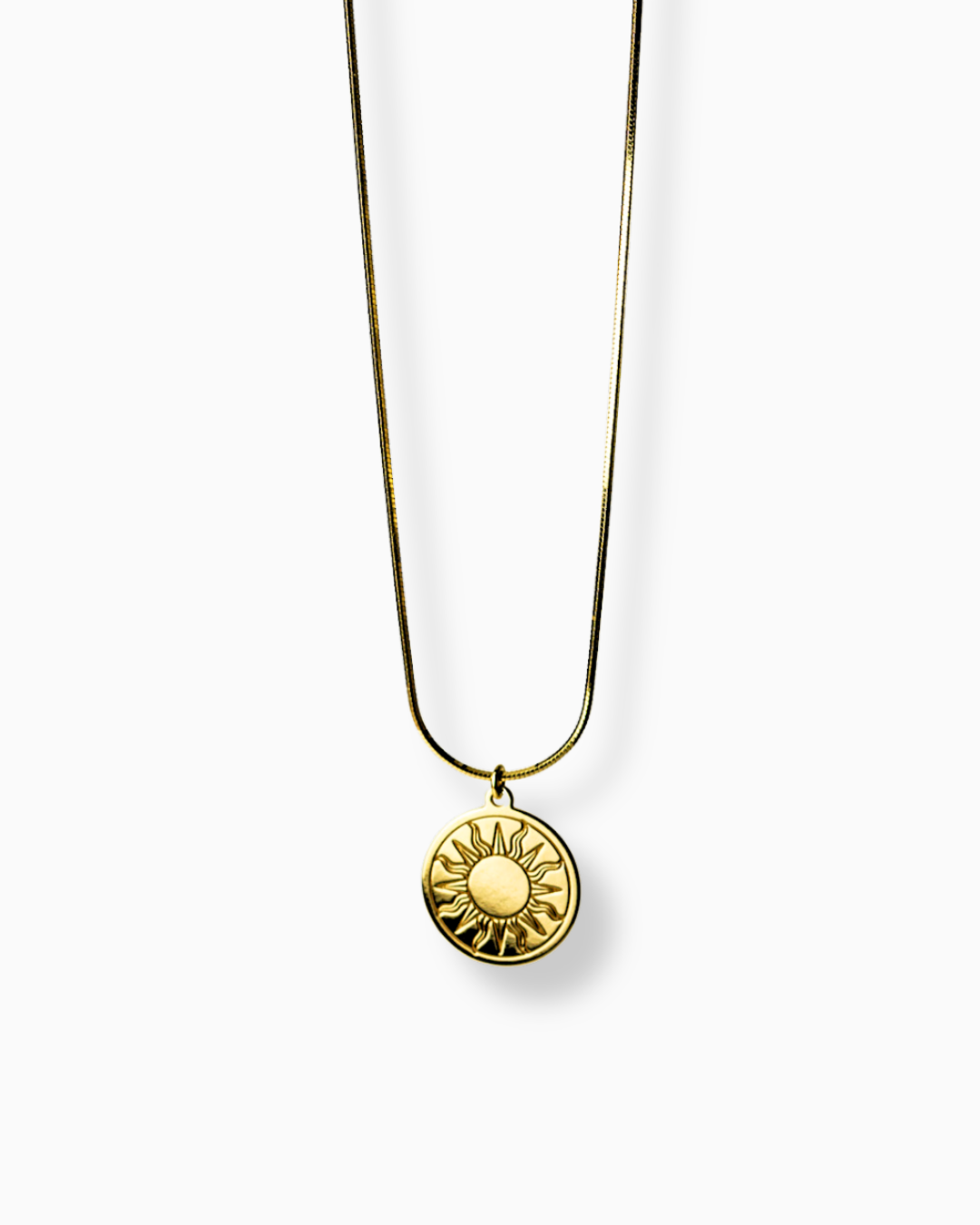 Kette MYSTIC SUN Freisteller gold