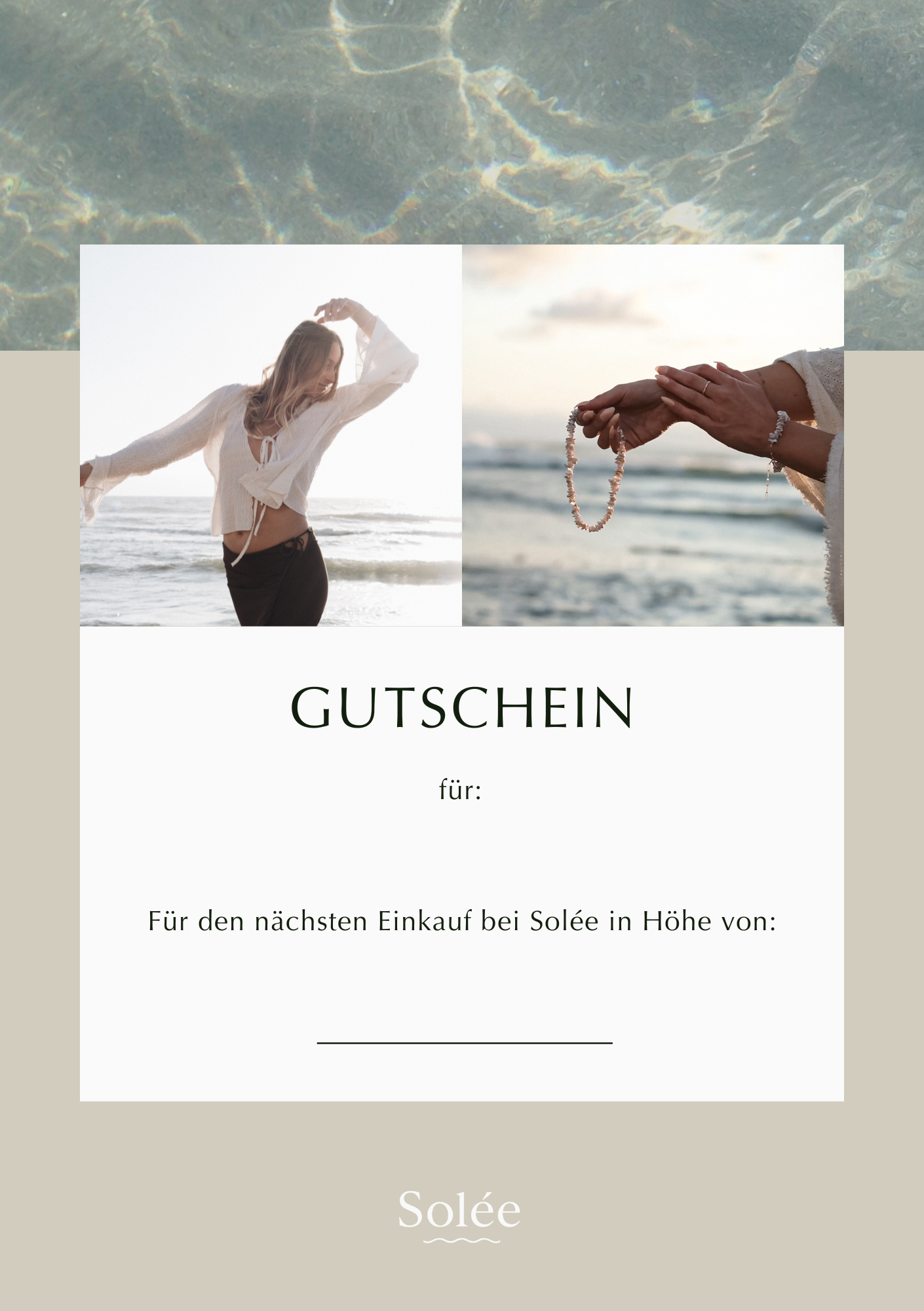 Solée Wertgutschein