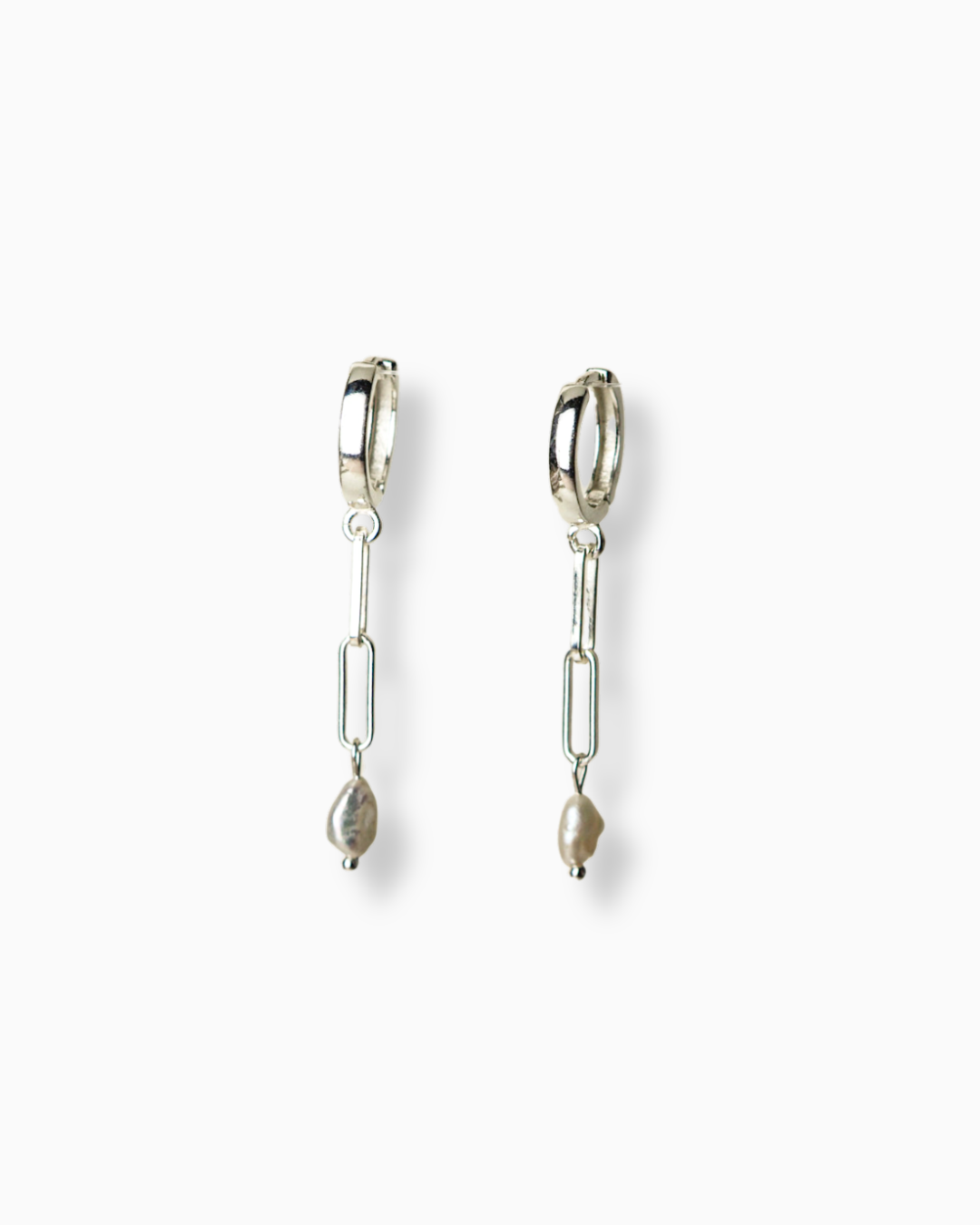 Freisteller Ohrringe KESHI DREAM silber