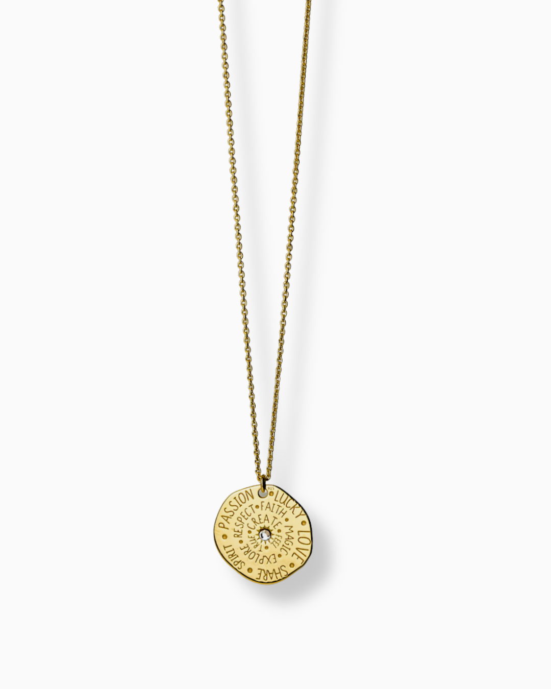 Freisteller Kette TRUE SPIRIT gold
