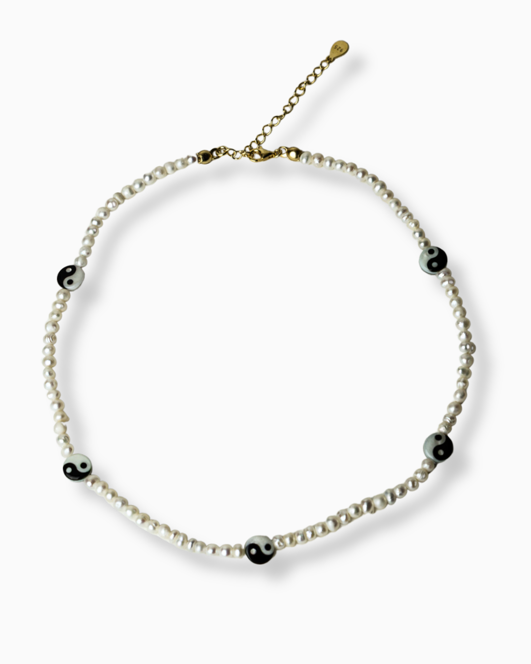 Freisteller Perlenkette BALANCE SEA gold