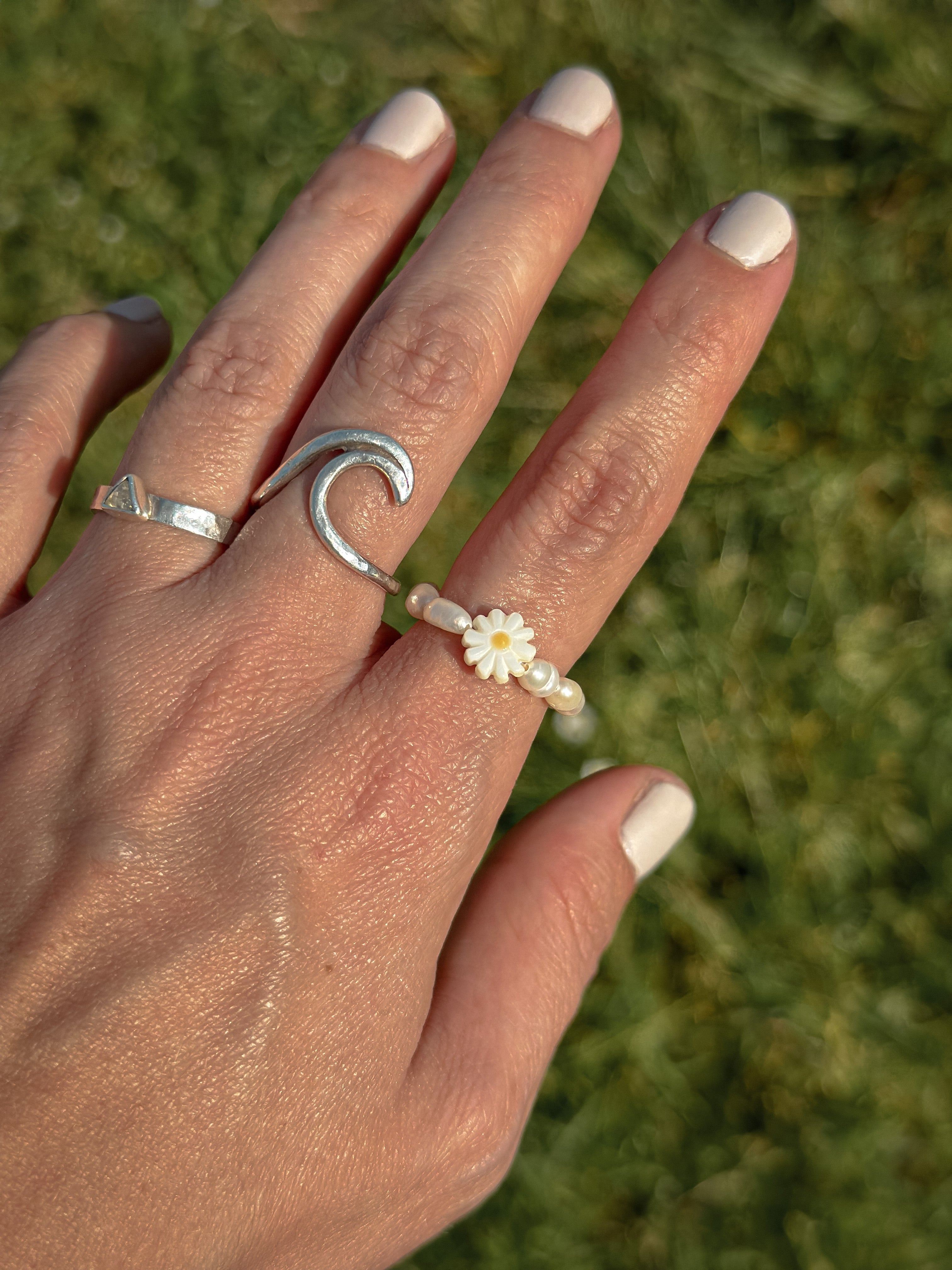 Perlenring LOVELY DAISY - MoonGypsea