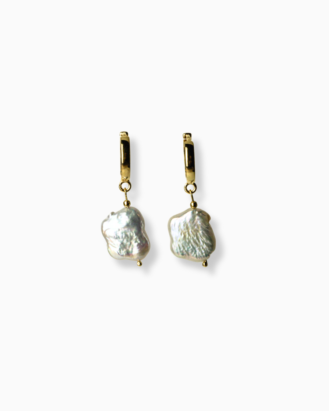 Ohrringe Creolen OCEAN BRIDE Freisteller in gold